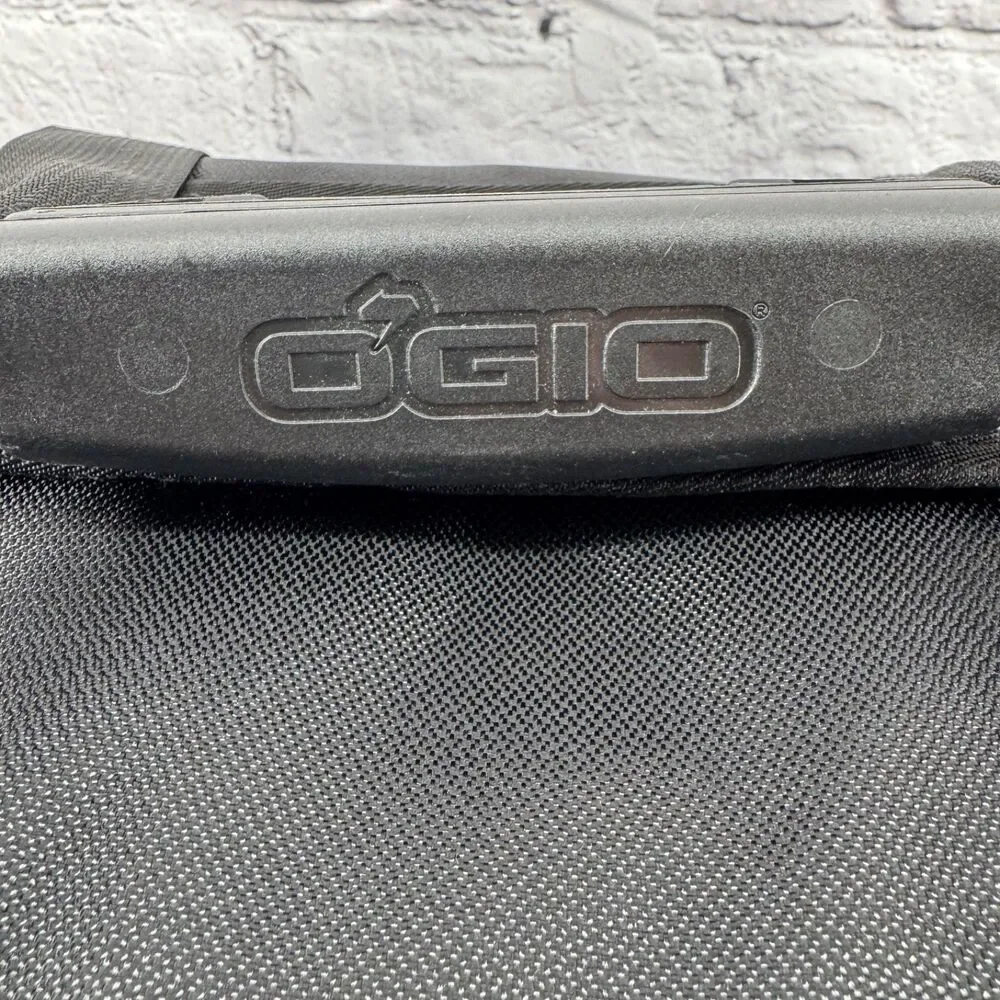Ogio Gym Duffle Bag 35 Liter Light Blue & Black Heavy Duty Travel Sports